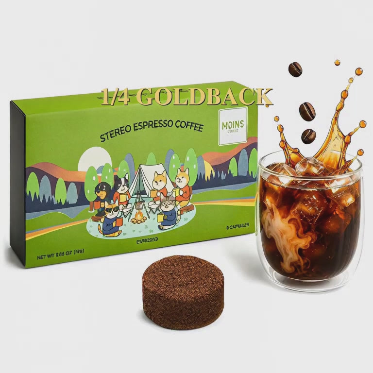 24 Karat Goldback Instant Espresso Blocks